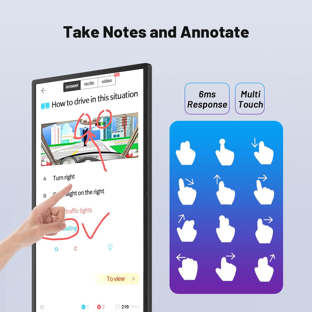 49 Inch Digital Whiteboard for Classroom with Screen Mirroring E3196