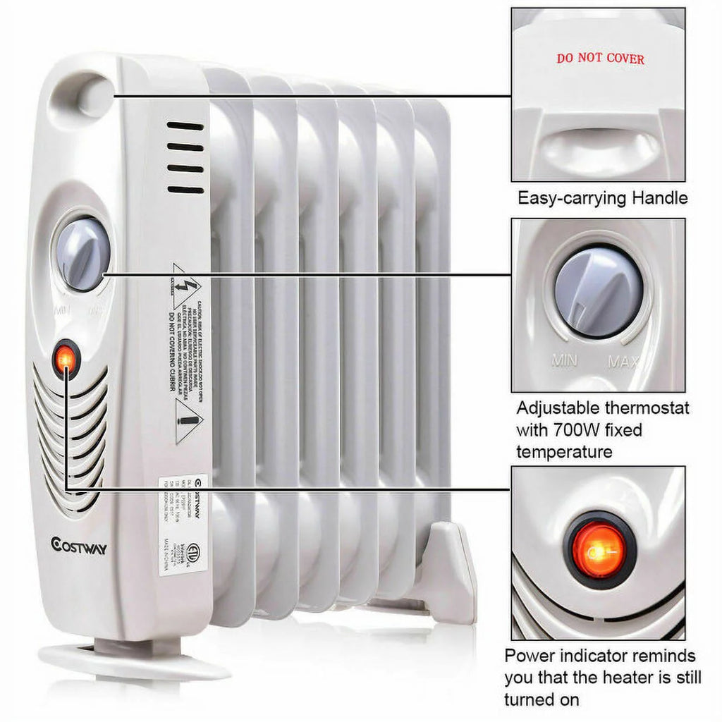 Portable Oil Filled Radiator Heater Y535