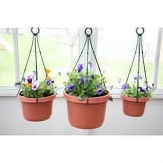 12 inch Terra Cotta Planter with Saucer, Set of 5 U883702