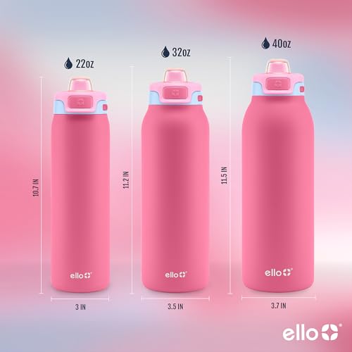 Stainless Steel Water Bottle with Leak Proof Lid, 22oz F571