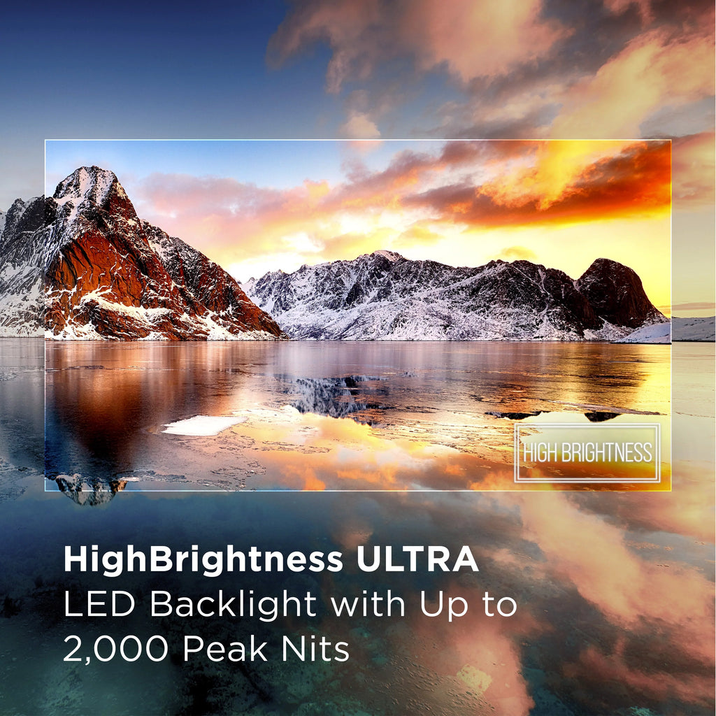 65" Class 4K Mini-LED QLED Smart TV with 120Hz, Dolby Vision HDR, and Google TV V87610