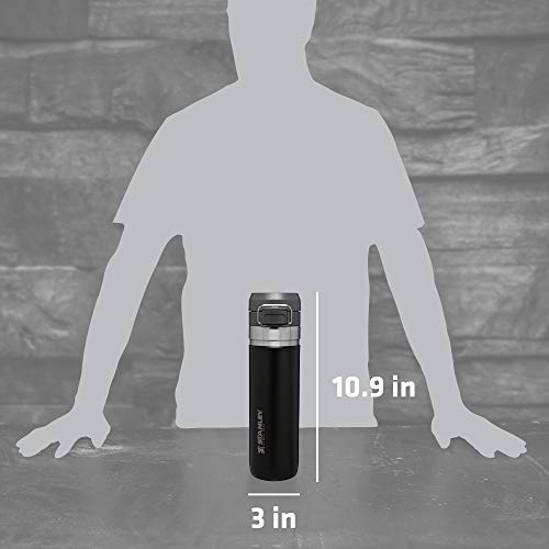 Insulated Stainless Steel Water Bottle 36 oz with Push Button Lid P799245