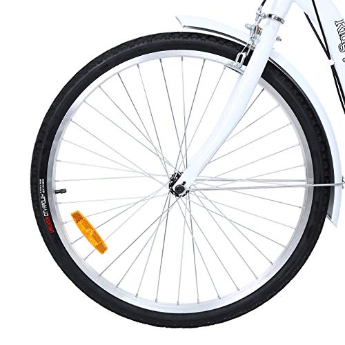 Adult Tricycle 3-Wheel Cruiser Bike with Shopping Basket Q916