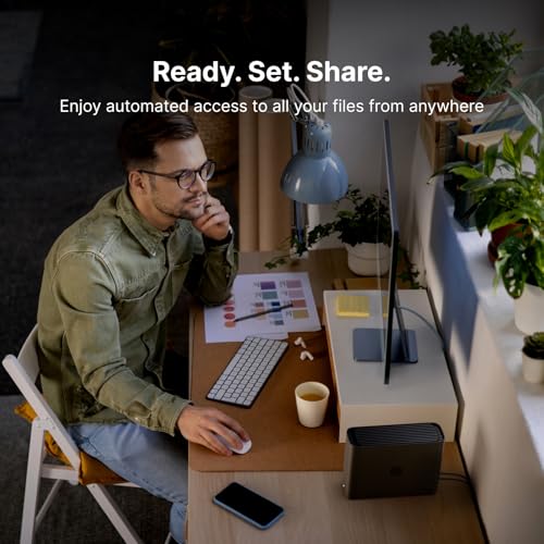 Personal Cloud Storage Device 4TB Black U9759