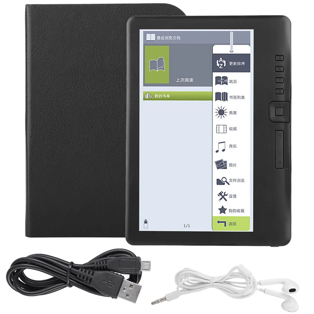 Portable 7inch Ebook Reader with Colorful Screen and TF Card Support N78049