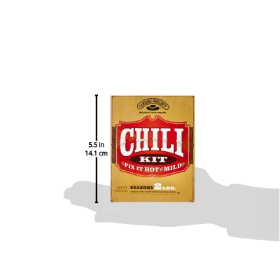 Chili Kit, 3.65 oz, 4 Pack E113099
