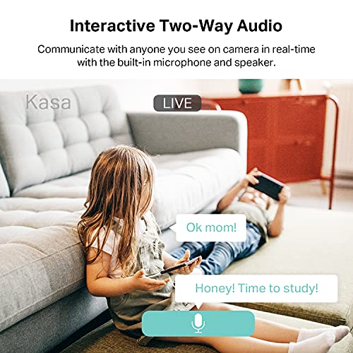 Indoor Pan/Tilt Smart Security Camera, 1080p HD with Night Vision and Motion Detection V470