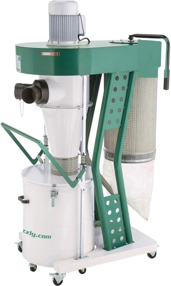 1-1/2 HP Portable Cyclone Dust Collector G1091