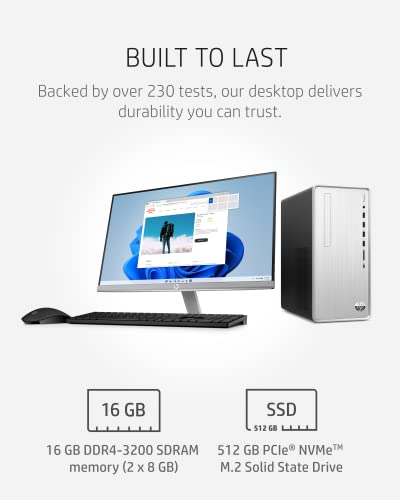 Desktop PC, AMD Ryzen 7, 16 GB RAM, 512 GB SSD, Windows 11 Pro Q749