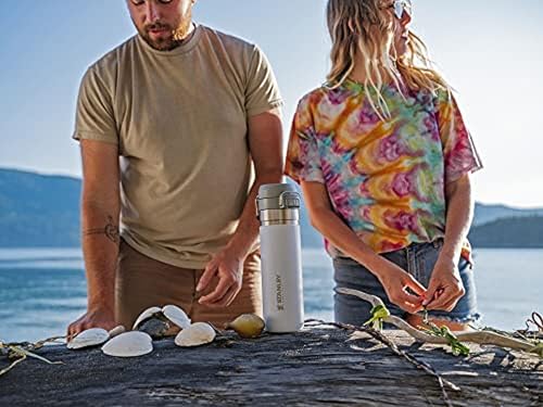 Insulated Stainless Steel Water Bottle 36 oz with Push Button Lid P799245