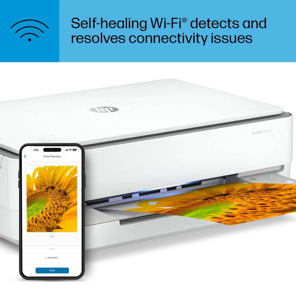 Wireless Color Inkjet Printer with Instant Ink F654