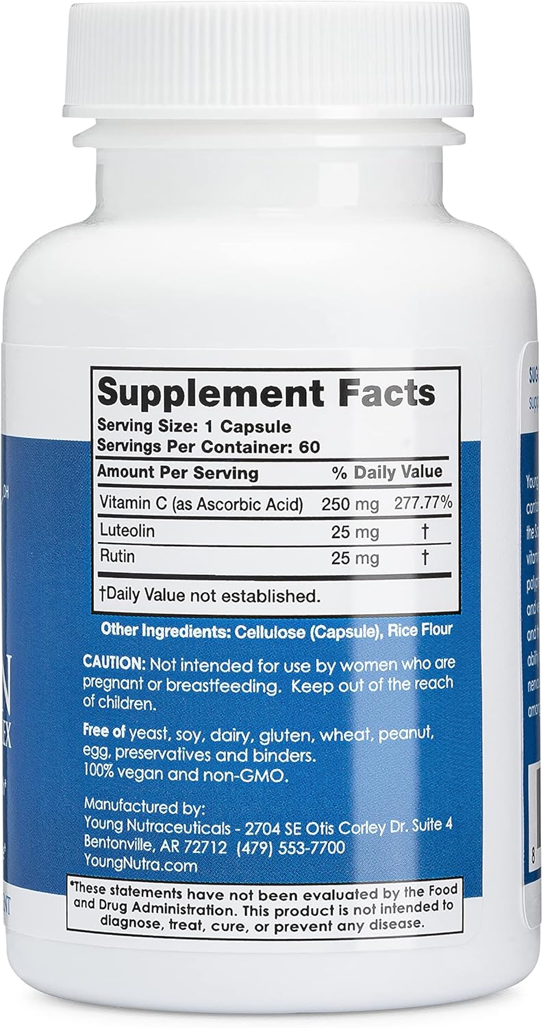 Luteolin Complex Supplement, 60 Capsules T9116