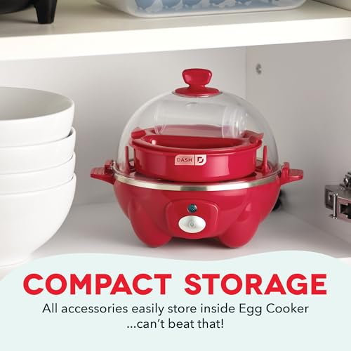 6 Egg Capacity Electric Egg Cooker with Auto Shut Off - Black U471
