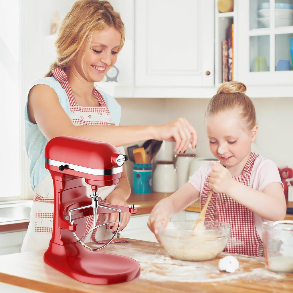 Stainless Steel Flat Beater for Stand Mixer, Bowl-Lift Paddle Attachment, Dishwasher Safe N216
