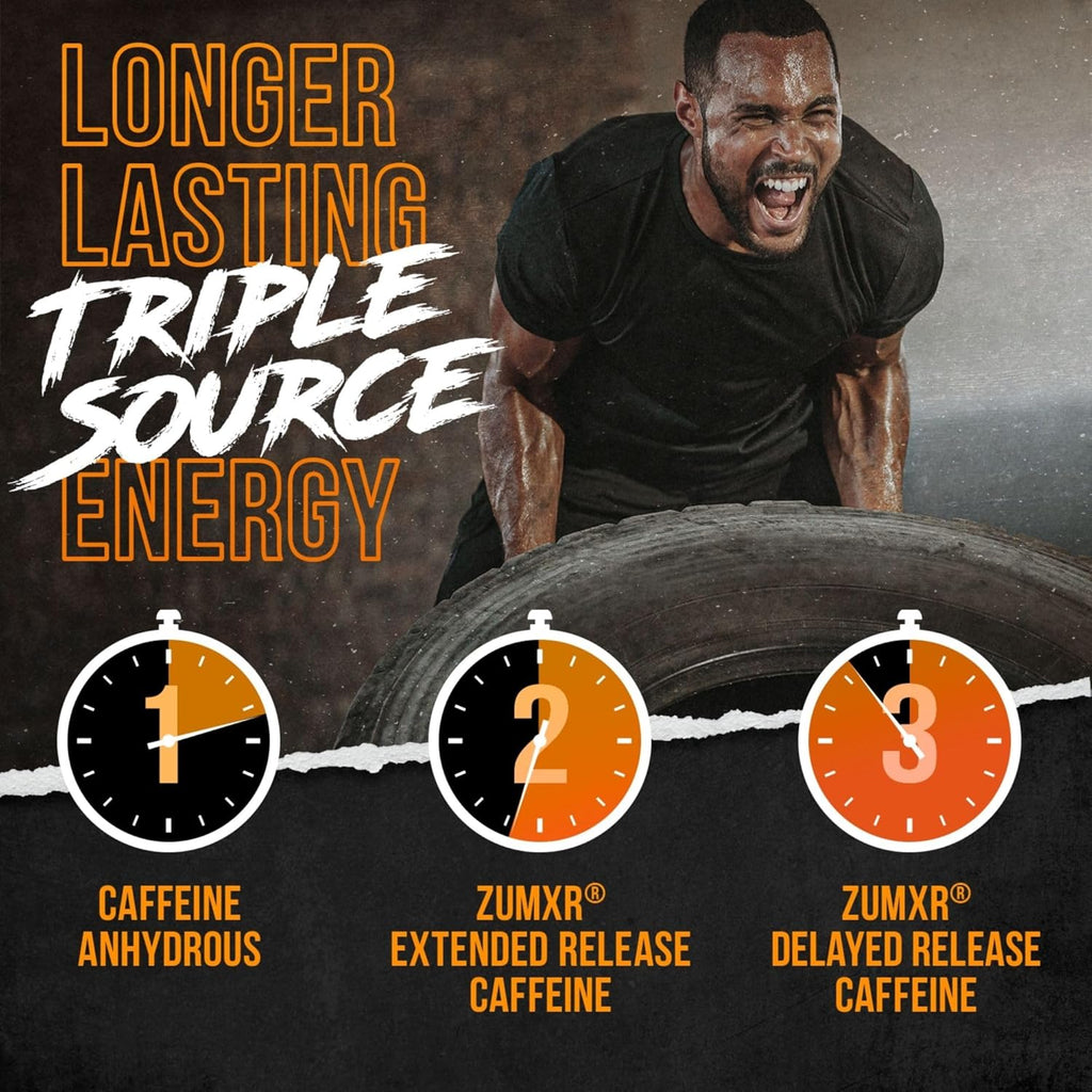 Pre Workout Powder with Beta Alanine, L-Taurine & Caffeine for Energy and Focus T26931