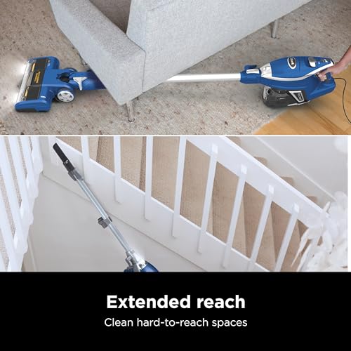 Corded Stick Vacuum with LED Headlights, XL Dust Cup, Lightweight, Converts to Hand Vacuum L83391