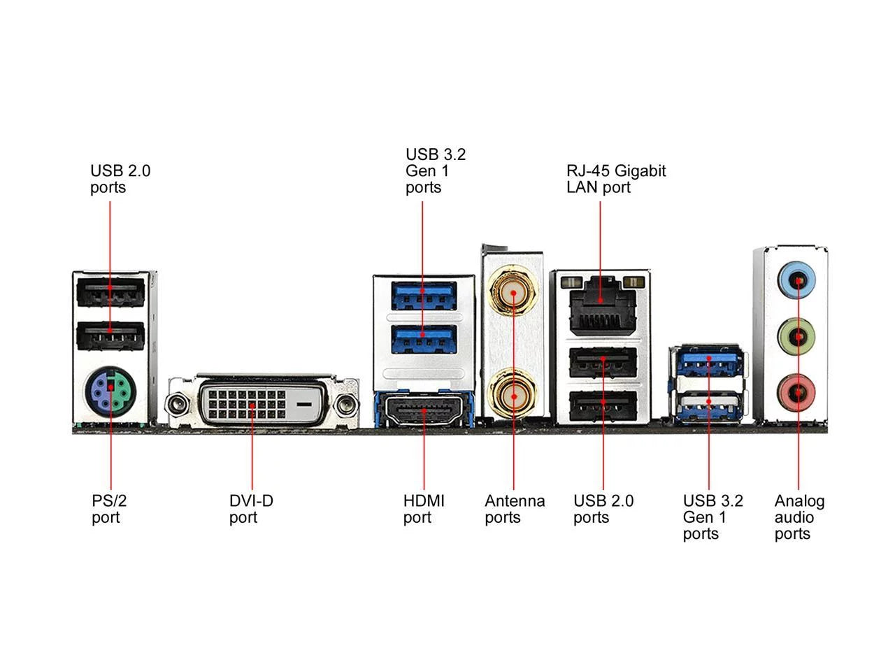 B550M Micro ATX AMD Motherboard F4668