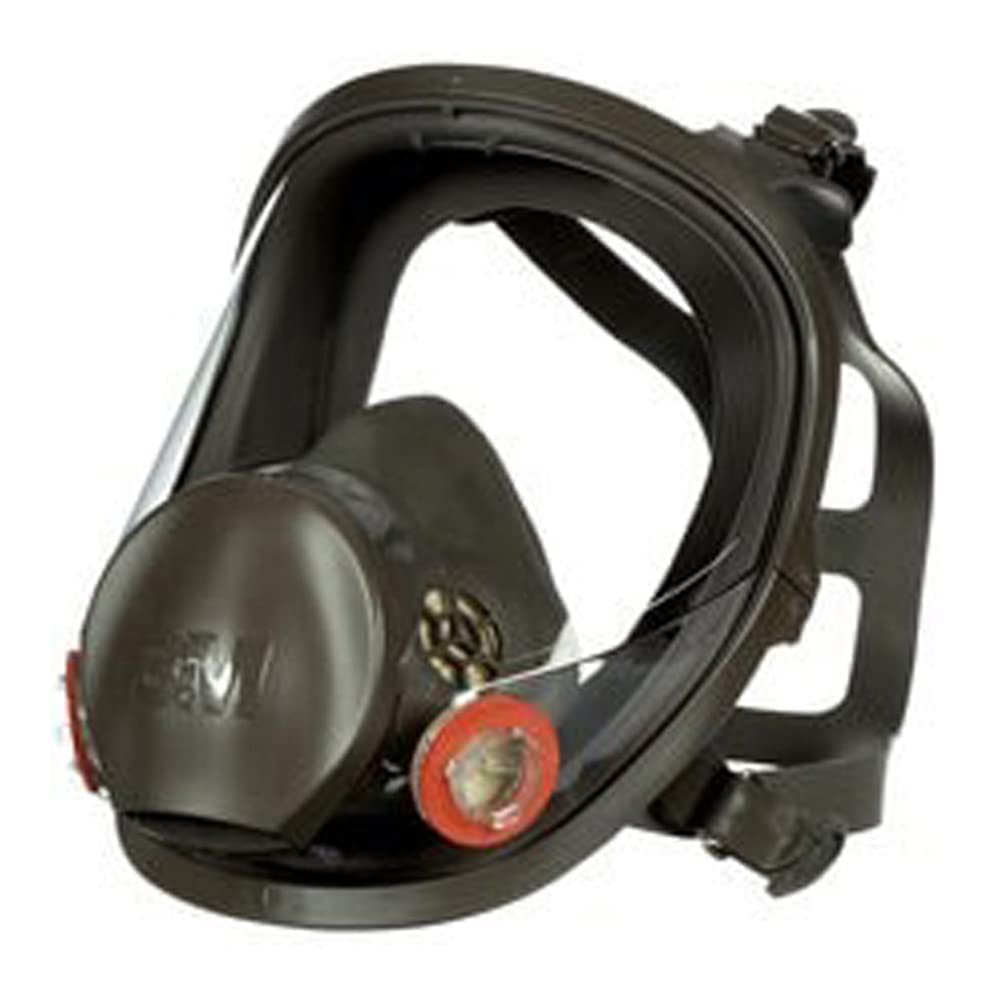 Reusable Full Face Mask Respirator, Grey, Medium E943