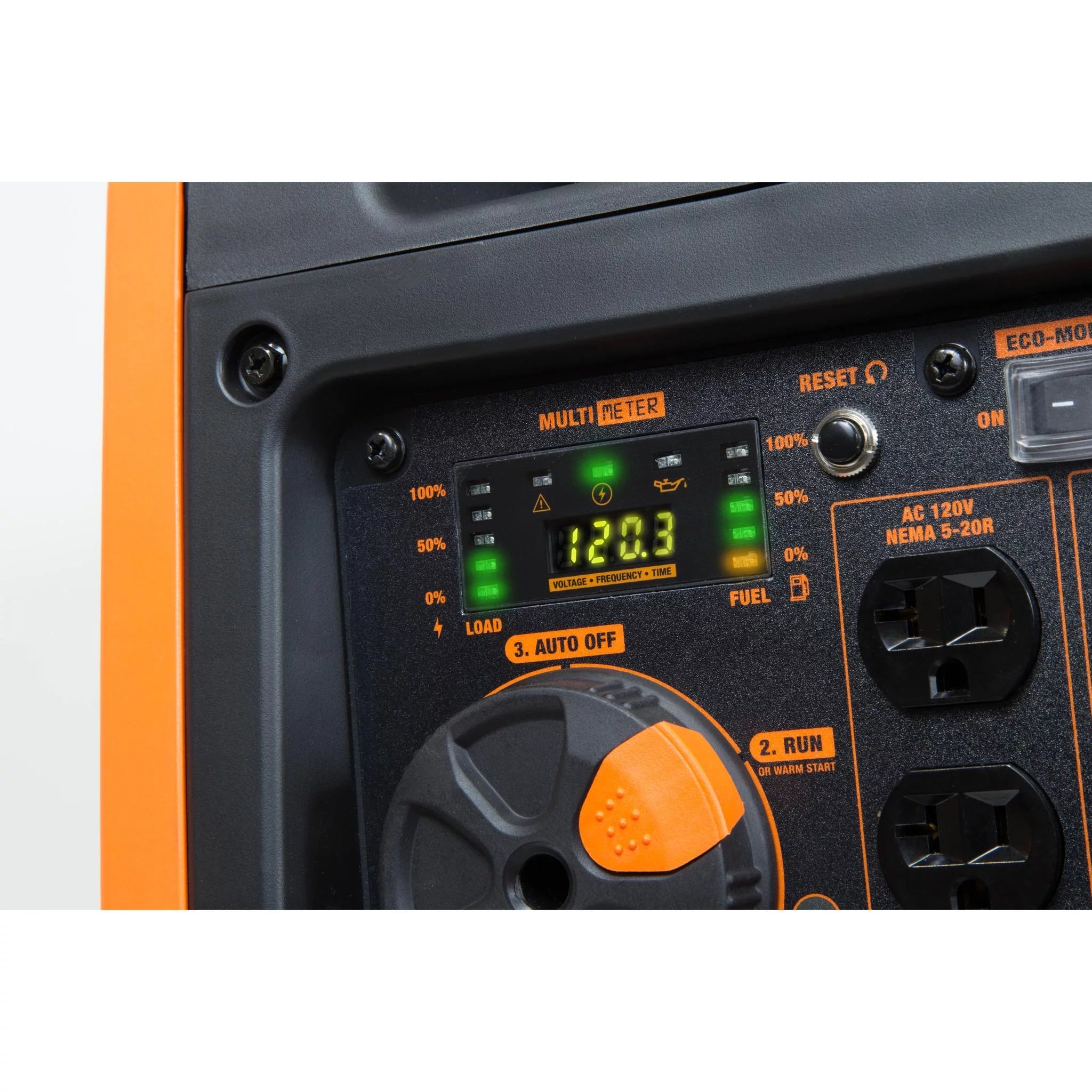 4500-Watt Portable Inverter Generator with Electric Start T3339