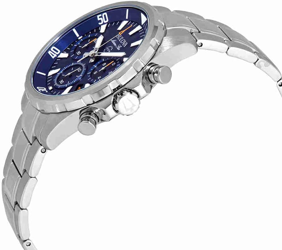 Men's Chronograph Quartz Watch with Stainless Steel Strap K240