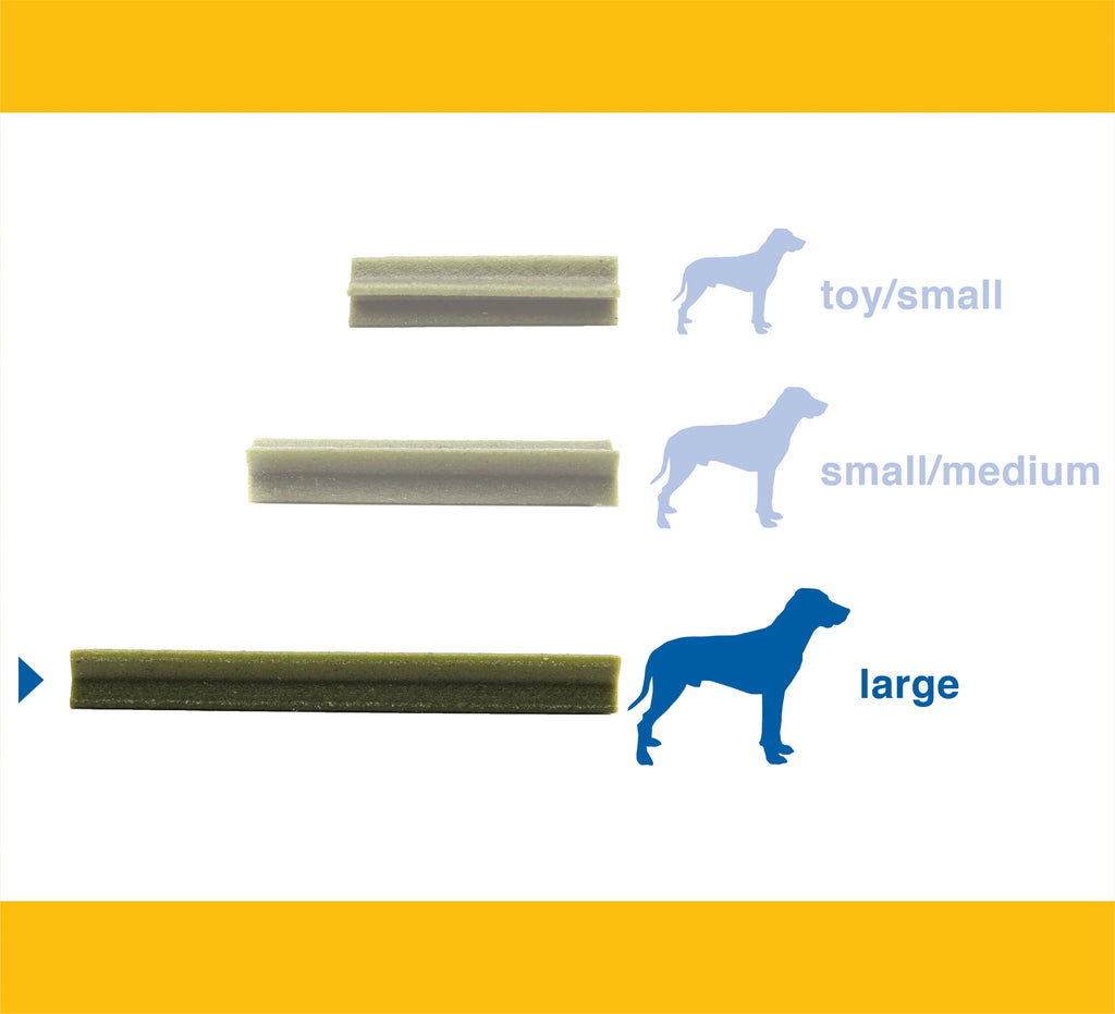 Dental Treat for Dog, Beef, Chicken & Mint Flavor, 51 Count J670725