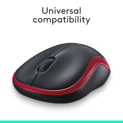 Wireless Mouse, 2.4GHz USB Receiver, 12-Month Battery, 1000 DPI Optical Tracking I608686