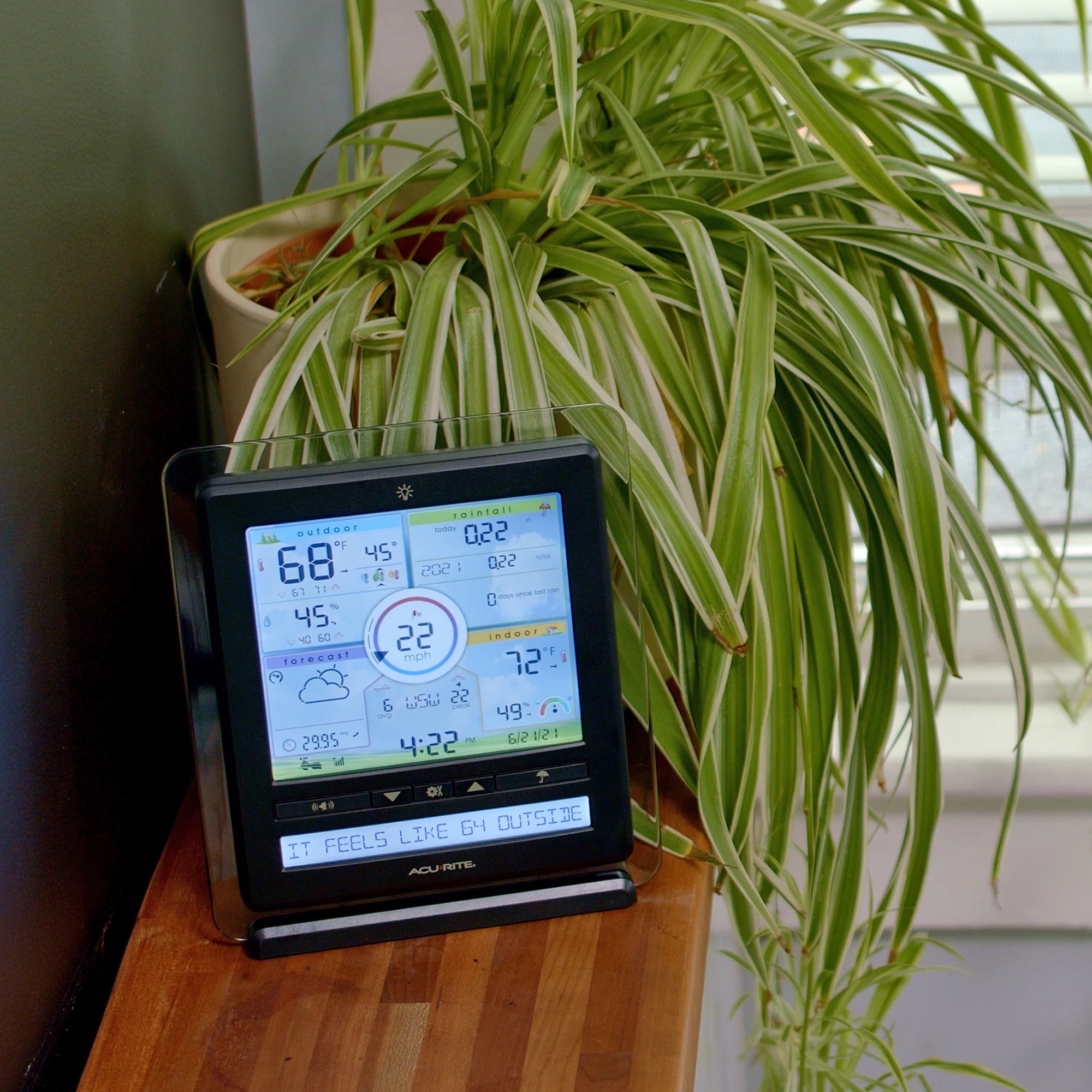 Wireless Indoor/Outdoor Weather Station with Remote Monitoring O785