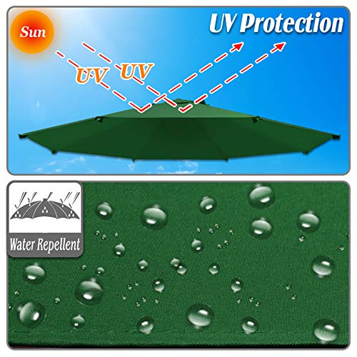 Patio Umbrella Canopy Cover for 11.5ft 8 Ribs L35839