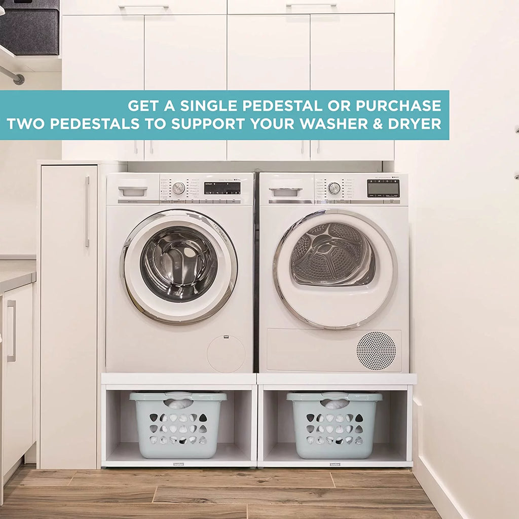 Wooden Laundry Pedestal for Washer & Dryer A3719