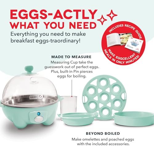 6 Egg Capacity Electric Egg Cooker with Auto Shut Off - Black U471