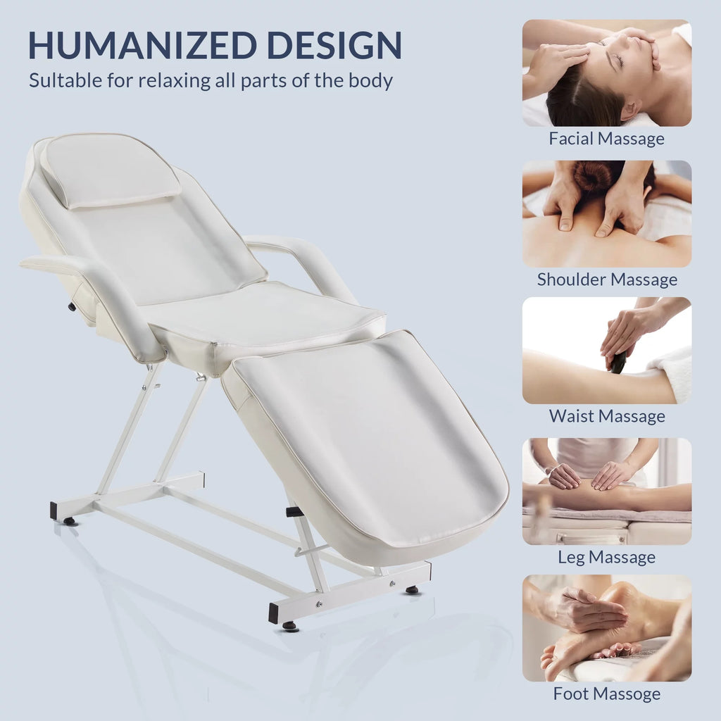 Massage Facial Bed Adjustable Table Chair Beauty Spa Salon Tattoo W94942