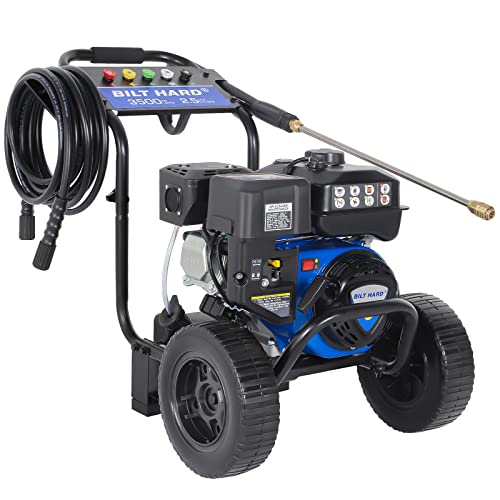 Gas Pressure Washer, 3500 PSI, 2.5 GPM, 224cc Engine G467