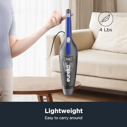 3-in-1 Swivel Handheld & Stick Vacuum Cleaner, Blue P153