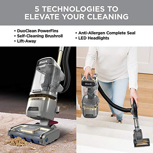 Upright Vacuum Cleaner for Home, Lightweight Bagless, HEPA Filter A60818