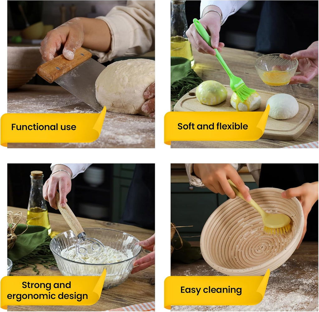 Round 9 Inch Sourdough Proofing Basket O630665