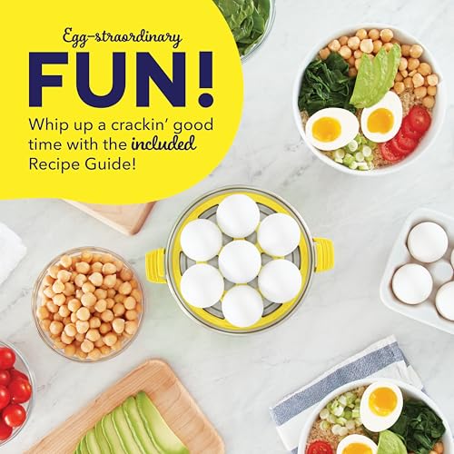 6 Egg Capacity Electric Egg Cooker with Auto Shut Off - Black U471