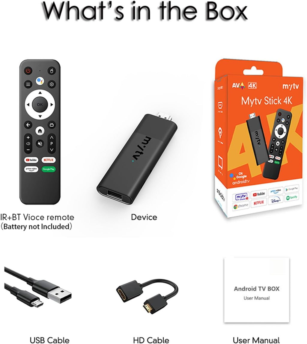 4K Smart TV Stick with Voice Remote, 2GB 16GB, Quad Core, WiFi J714422