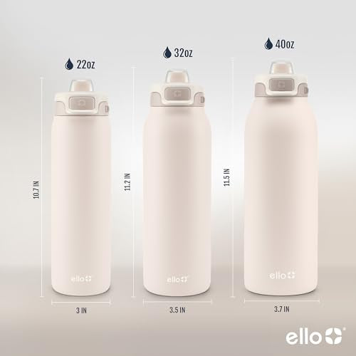 Stainless Steel Water Bottle with Leak Proof Lid, 22oz F571