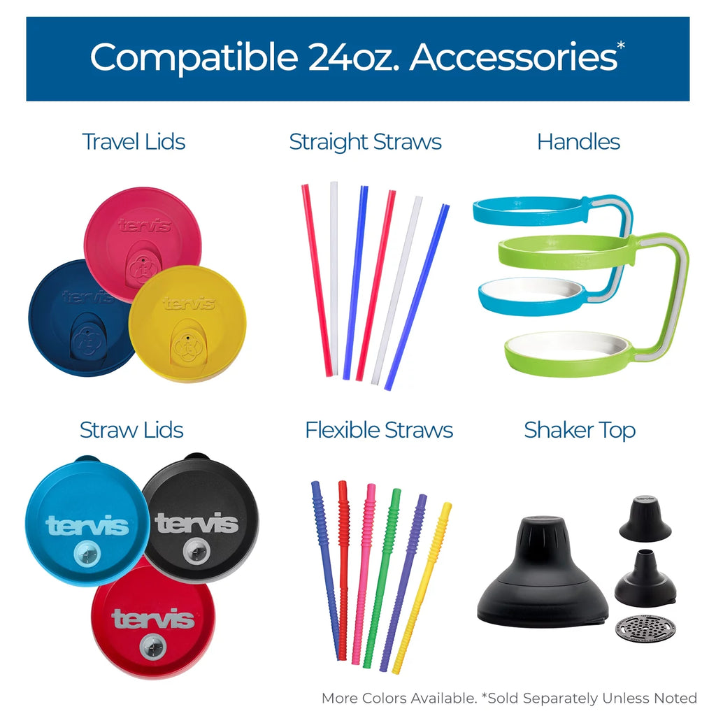 Double Walled Insulated Tumbler Cup, 24oz, 2pk L2434
