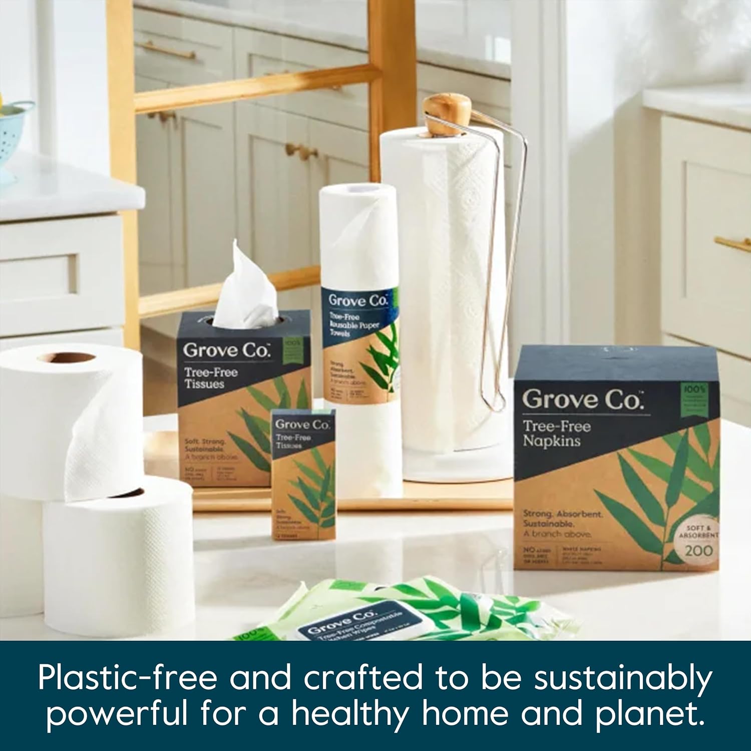 Bamboo Toilet Paper 3 Ply, Septic Safe, Ultra Soft, 18 Rolls C265
