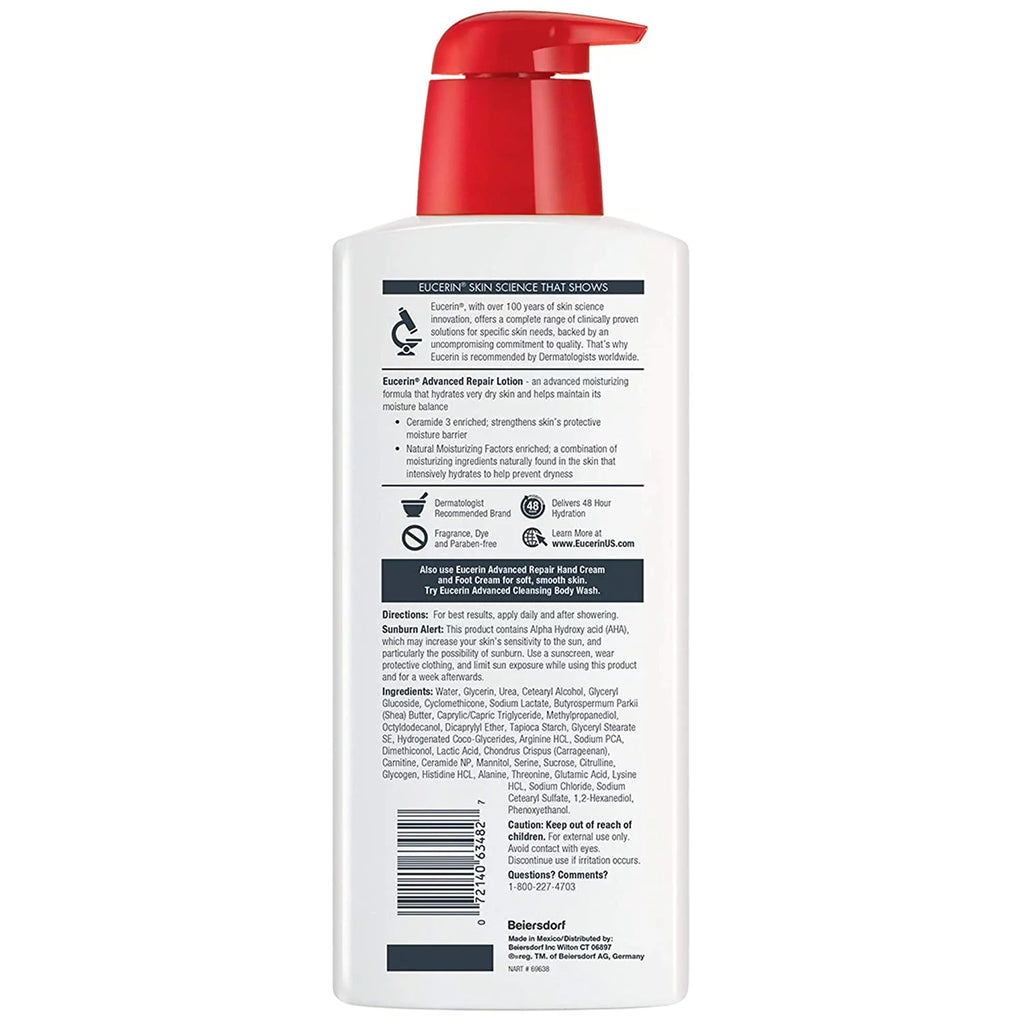 Fragrance Free Body Lotion, 16.9 Fl Oz J122