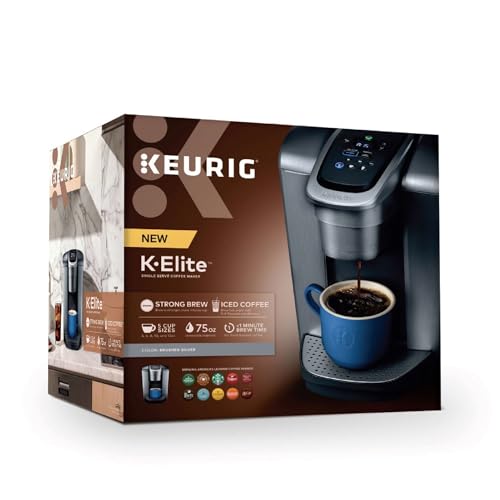 Single Serve K-Cup Pod Coffee Maker with Strength and Temperature Control T756