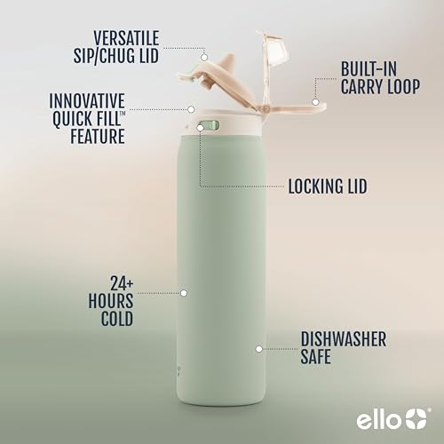 Stainless Steel Water Bottle with Leak Proof Lid, 22oz F571