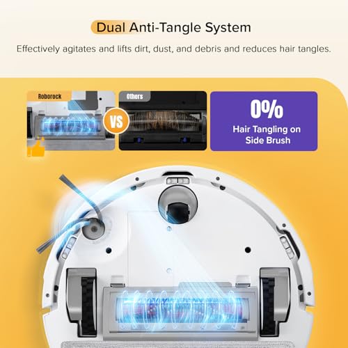 Robot Vacuum with Self-Empty Dock, 5500 Pa Suction, LiDAR Navigation E428049