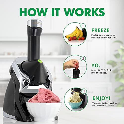 Deluxe Frozen Fruit Soft Serve Maker, 200W, Red S7325
