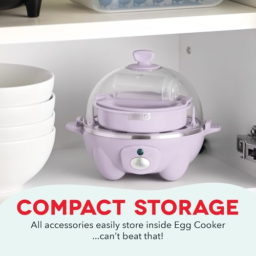 6 Egg Capacity Electric Egg Cooker with Auto Shut Off - Black U471