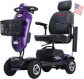 Mobility Scooters for Seniors 300w Electric 4-Wheel Mobility Scooter for Seniors Adults Elderly 300lbs Powered Wheelchair Device 16 Miles Long Range Travel Scooter Medical Adjustable Scooter