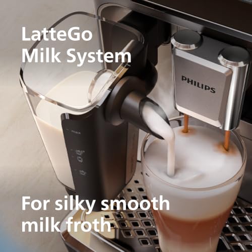 Fully Automatic Espresso Machine with LatteGo Milk System X644