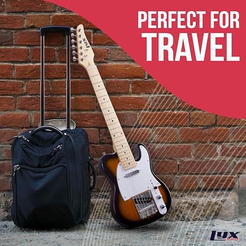 39" Electric Guitar, Full-Size Paulownia Wood Body, 3-Way Switch & Volume/Tone Controls Y993
