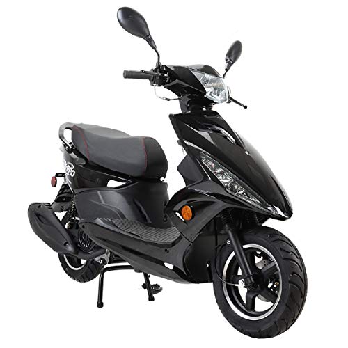 Moped 150 Street Gas Adult Bike with 10" Aluminum Wheels Q316935